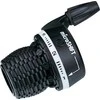Microshift MIKROŠIFIKTAI Mannet, Kairė, trečioji eilė, suderinama su Shimano, Twist Shifter, Frikcija (NEI)