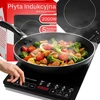 Mikrobangų krosnelė RTO Indukcinė kaitlentė jeden palnik, elektrinė mobili 2000w kuchenka 5 funkcji o210-1