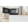 Bosch Serie 8 BER7321B1 mikrobangų krosnelė Juodas Solo mikrobangų krosnelė Įmontuojama 21 L 900 W