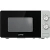 Mikrobangų krosnelė Gorenje | Microwave orkaitė | MO17E1S | Free standing | 17 L | 700 W | Sidabrinis
