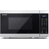 Sharp YC-MG02E-W mikrobangų krosnelė Stalviršis 20 L 800 W Mėlyna, Baltas