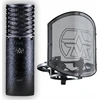 Secubac Iv Aston Microphones Spirit Juodas Bundle Mikrofonas pojemnościowy + pop filtras