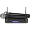 Rebel Azusa VHF mikrofonas 2 kanalai WR-358LD (2 x rankinis mikrofonas)