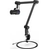Endorfy Solum Studio juodas kondensatorinis mikrofonas su laidu + laikiklis | USB