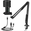 Fifine Technology FIFINE T683 Juodas (Juodas) Kondensatorinio Mikrofono Komplektas