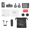 Mikrofonas Hollyland LARK M2S Mini Combo wireless lavalier microphone, star pilka
