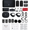 Mikrofonas Hollyland LARK MAX 2 Ultimate Combo su OWS monitorius ausinės + Camera RX + USB-C RX microphone system