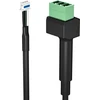 HP POLY A2 BLK CBL TBL MIC OUT maitinimo kabelis (B42BKAA)