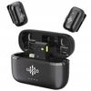 Mikrofonas Luucco MiniPods K2 Lightning juoda 2 vnt. + etui (SB11225)