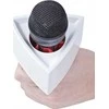 Mikrofono priedas - Rycote viengubas trikampis mikrofono vėliavėlė balta