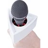 Mikrofono priedas - Rycote viengubas trikampis mikrofono vėliavėlė balta
