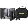 Shure SM4-K-KIT - kondensacinis mikrofonas, išorinis poliarizuotas, rankena, popfilter, dėklas