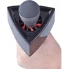Mikrofono Rycote vienvietis trikampis juoda velevele
