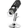 Mikroskopas Technaxx Mikroskopas su WiFi moduliu Technaxx FullHD, mastelis 1000x (juoda, sidabrinė)