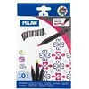 :Flomasteriai 10sp BRUSH 0612610 MILAN/12