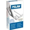 Kreida Milan, apvali, 10vnt, baltos spalvos