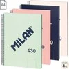 Milan Zeszyt na spirali A4/80K gładki 1918 mix (4vnt.)
