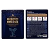 Milk Shake PaxMoly, probiotikai, drėkinanti ir maitinanti veido kaukė, dieninė ir naktinė, 25 ml, moterims