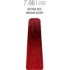 Milk Shake The Gloss Acidic pH Demi-Permanent Hair Dye 7.66 Intense Raudona Medium Skirtas šviesiems plaukams, 60 ml