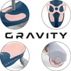 Milly Mally Jeździk „Gravity Ride-On Gravity“, tamsiai mėlyna ir rožinė