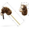 Milly Mally Hobis Stick Horse Tamsiai ruda