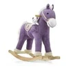 Supamasis arkliukas su melodija Milly Mally Pony violetinė