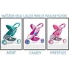 Milly Mally Susie Prestige Mint Baby golfo vežimėlis lėlėms
