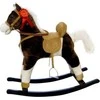 Supamasis arkliukas su melodija Milly Mally Mustang tamsiai rudas