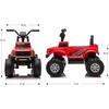 Ford F-150 Raptor Milly Mally Electric Ride-On Car red