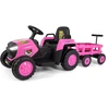 Electric tractor with trailer Milly Mally Rolly pink