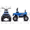 Ford F-150 Raptor Milly Mally Electric Ride-On Car mėlynas