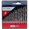Grąžtas Grąžtų rinkinys Haushalt 3541004-1, metaliniai, tiesūs, 1 mm x 13,3 cm