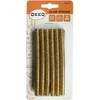 Okko Milwaukee Klijų lazdelių rinkinys, 12 vnt., 7,2 x 100 mm, auksinės spalvos