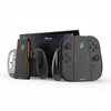 YAXO Charge Grip Set do Joy-Con su funkcija ładowania Nintendo Switch 2 Techno juoda