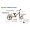 Trybike - 2 plieniniai ratukai - antracito pilka (30TBS-2-GRY)