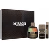Set Missoni: Pour Homme Eau De Parfum For Men, 100 ml + Pour Homme Eau De Parfum For Men, 10 ml + Pour Homme Dezodorantas Stick For Men, 75 ml