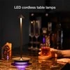 Techly Bezprzewodowa lampka LED su podstawą RGB dotykowa ściemniana