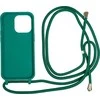 Dėklas Mobile Origin Lanyard Case, dark žalias - iPhone 14 Pro