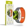 Mobile Origin magnetinis dirželis, pilkas/oranžinis - AW Ultra 2/1 (49 mm) 9/8/7 (45 mm)/6/SE/5/4 (44 mm)/3/2/1 (42 mm)