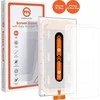 Mobile Origin Oranžinė ekrano apsauga iPhone 15 Pro Max/15 Plus su patogiu aplikatoriumi, 2 vnt.