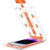 „Mobile Origin“ ekrano apsaugos „iPhone 13 mini“ su lengvai aplikuojamais lipdukais, 2 vnt. pakuotėje.