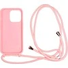 Mobile Origin Dėklas su dirželiu, rožinis – „iPhone 14 Pro“