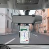 Mobilis universalus automobilio galinio veidrodėlio laikiklis išmaniajam telefonui