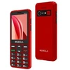 Mobilusis telefonas Mobiola telefon dla seniora MB900 4G raudona 48MB/128MB