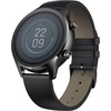 Išmanusis laikrodis Mobvoi TicWatch C2+, Juodos spalvos korpusas su juodos spalvos odiniu dirželiu