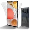 Mocco Anti Shock 0.5 mm silikoninis dėklas skirtas Samsung Galaxy A42 5G, skaidrus