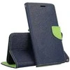 Mocco Fancy atverčiamas dėklas skirtas Apple iPhone 12 / iPhone 12 Pro, mėlynas/žalias
