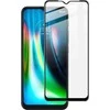 Mocco Full Face / Full Glue grūdintas stiklas, pilnai padengtas rėmeliu Motorola Moto G9 Play Juodas