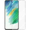 „Mocco Full Glue Signature Edition“ grūdinto stiklo apsauginis stiklas su rėmeliu, visiškai padengiantis visą ekraną, „Samsung Galaxy S21 FE“, Juodas