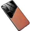 Mocco Lens Leather dėklas skirtas Apple iPhone 12 Pro Max, oranžinis